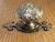 Sonoma Cabinet Hardware Lone Star Knob Venetian Bronze with Fleur-de-lis Backplate