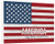 P. Graham Dunn America My Home Sweet Home Flag Whitewash 5.5 x 7.5 Solid Wood Barnhouse Block Sign