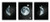 Moon Phases Poster Moon and Stars Wall Decors Kids Wall Decor Baby Room Decoration Nursery Wall Decor(Unframed)