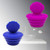 Bathtub Stopper Plug, 4 in 1 Silicone Tub Drain Stopper,Tub Stopper Bathtub Drain, Drain Plug Bath Drain Sink Stoppers Plug for Bathtub Kitchen and Bathroom Sink Drains (Navy and Purple, 2 Pack)