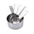 Stainless Steel Measuring Cups - 5 Piece Stackable Measuring Cup Set for Dry Foods, Spices or Liquids