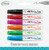 The Board Dudes Board Dudes Dry Erase Markers, Mini Medium Point (CNT80)