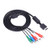 Multi Out AV Cable High-Definition Component Video/Audio Cable for The Sony Playstation PS2 PS3 Gaming System HDTV or EDTV Connector with Color-Coded Connectors.