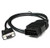 LITEMATIRA OBD2 OBDII 16 Pin to DB9 Diagnostic Adapter Cable Female to Male Cord DB9 Serial RS232 Connector Extension Cord, 3.3ft
