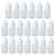 Othmro Plastic White Translucent Dropper Bottle, 5ml Small Mouth Drop Bottles Empty Squeezable Eye Liquid Dropper Bottle 50pcs