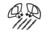XtremeAmazing 4pcs Lightweight CW CCW Quick Release Folding Blades Propellers plus Propeller Protector Guard for DJI Spark Drone