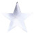 Silver Star Cutout | 12" | Party Decor