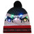 VEKDONE LED Christmas Hats,Novelty Light Up Hat Knitted Ugly Sweater Holiday Hats Flashing Xmas Party Hat