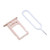 monque SIM Card Holder Slot Tray Replacement plus Sim Card Remover Eject Pin Key tool for iPhone 6