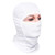 Achiou Balaclava Face Mask UV Protection for Men Women Ski Sun Hood Tactical Masks White