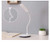LED Desk Lamp, Dimmable Eye-Caring Desk Light with USB Charging Port, 3 Lighting Modes, Touch Control, 360 ° Flexible Gooseneck Clamp Lamp for Desk Headboard and Video Conference (White)