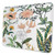 Mouse pad Customized Square Mousepad Non-Slip Rubber Base Mouse Pads for Computers Laptop Office Desk Accessories Nebula,Beautiful Floral Mouse pad