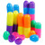 Glory Island 100 Count Easter Eggs, Colorful Plastic Surprise Eggs for Easter Basket Fillers, Bright Fillable Easter Eggs, Easter Eggs Hunt
