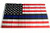 USA Thin Blue Line Flag (Red, White, Black, Blue) for Police and Law Enforcement 3x5 Feet Printed American Flag with Grommets by TrendyLuz Flags