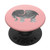 Baby Elephant Cute Design ~ Animal Lovers Pink Gray Mandala PopSockets PopGrip: Swappable Grip for Phones  and  Tablets