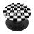 Chess Board Black White Pieces Check Checkerboard Checkered PopSockets PopGrip: Swappable Grip for Phones  and  Tablets