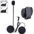 Motorcycle Intercom Accessories for V6/V4,Microphone Headphone Hard Cable Headset  and  Clip for Motorcycle BT Bluetooth Intercom