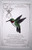 Ruby Throated Hummingbird Bird Iron on Patch Applique