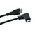 MMNNE USB 3.1 Type C (USB-C) Angled to USB 3.0 Micro B Male Cable (Type C Angled to USB3.0 Micro B)