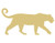 Puma Cutout Unfinished Wood Animal Zoo Large Cat Door Hanger MDF Shaped Canvas Style 1