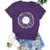 Short Sleeve Tops for Women, Womens Cute Print T-Shirts Casual Loose Crewneck Tees Shirts Cute Graphic Blouse Tops Purple Short Sleeve Tops for Women, Womens Cute Print T-Shirts Casual Loose Crewneck Tees Shirts Cute Graphic Blouse Tops Purple
