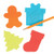 Fun Express Christmas Shaped Sticky Notes - Stationery - 12 Pieces
