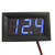MG554zy0 0.56inch Mini LED Digital Volt Voltage Panel Meter DC 4.5V-30.0V Voltmeter Mini LED Digital Volt Voltage Panel Meter DC Blue