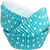 Wilton Standard Baking Cups 75-Pack Dots, Teal