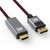 Active DisplayPort to HDMI Cable, Unidirectional 4K DP Male to HDMI Male Cord, Display Port to HDMI Adapter Converter Compatible with Dell, HP, Lenovo ThinkPad, AMD, NVIDIA, Computer, Laptop, PC, 6 Ft