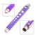DDP Pen Light, Nurse Led Medic Penlight with Pupil Gauge for Nursing Students Doctors Purple
