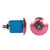 Fyxation Bar End Anodized Plugs, Pink
