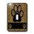 3dRose lsp_25907_1 Cheetah Print Paw Toggle Switch Multi-Color