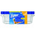 Ziploc Large Rectangle 9 Cup Containers with Lids, 2 Count