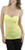 ToBeInStyle Women's Seamless Cami with Built in Bra - Yellow - S/M