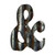 Custom Cut Decor 8'' Rusty Galvanized Corrugated Metal Letter - and