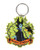 Disney Villains Maleficent Soft Touch PVC Keychain Key Ring One Size Multi Color