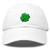 DALIX Four Leaf Clover Hat Baseball Cap St. Patrick's Day Cotton Caps White