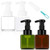 Foaming Soap Dispensers, 4PCS 8.5oz 250ml Foaming Hand Soap Pump Dispenser Foaming Empty Refillable Bottle Makeup Facial Cleanser Hand Soap Liquid Foaming Containers