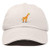 DALIX Giraffe Baseball Cap Soft Cotton Dad Hat Custom Embroidered in Beige