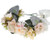 HAIMEIKANG Adjustable Flower Crown Headband - Women Girl Festival Wedding Flower Wreath Headband (1, beige)