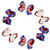 IGUO National Day Girls Hairpins Patriotic America Flag Hair Clips 6Pcs Navy Blue Navy Accessories for Baby Infant Girls th of July Independence Day Party Supplies IGUO National Day Girls Hairpins Patriotic America Flag Hair Clips 6Pcs Navy Blue Navy Accessories for Baby Infant Girls th of July Independence Day Party Supplies