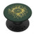 Yellow Sunflower Hunter Green PopSockets PopGrip: Swappable Grip for Phones  and  Tablets