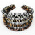 JOBAND Leopard Print hairbands,hair Headbands for women Fashion Hair Accessories Non-slip hair hairband Resin comb teeth hair hoop (4 color)