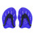 Contour Swim Paddles Hand, Swim Training Hand Paddles with Adjustable Straps, Swimming Hand Paddles for Women and Men, Color Blue