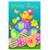Morigins Happy Chick Eggs Flag Double Sided Decorative Spring Easter Garden Flag 12.5" x 18"