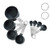 Measuring Spoons Set Measuring Cups Measuring Cups and Spoons Set Measuring Spoons for Dry and Liquid Ingredients (grey)