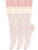 SEMOHOLLI Women Ankle Socks,Women Lace Ruffle Frilly Ankle Socks Fashion Ladies Girl Princess Socks SM2 (3 Pairs-light yellow)