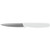 HUBERT Paring Knife Stainless Steel with White Polypropylene Handle - 3 1/2 inchL Blade