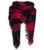 Winter Plaid Blanket Scarf Warm Cozy Soft Fall Scarfs for Women Chunky Oversized Shawls and Wraps(4-Red plaid scarf)