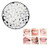 Wearcool 5pcs Temporary Tooth Repair Kit-Thermal Beads for Filling Fix The Missing and Broken Tooth or Adhesive The Denture Fake Teeth Venee